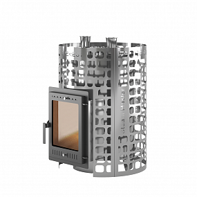 Печь для бани Эверест "Steam Master" 30 INOX (320М) б/в диаметр дымохода: 115 мм