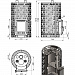 Печь для бани Эверест "Steam Master" 44 INOX (320М) б/в диаметр дымохода: 115 мм