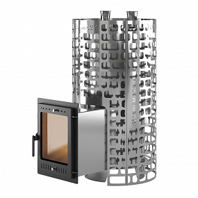 Печь для бани Эверест "Steam Master" 44 INOX (320M) диаметр дымохода: 115 мм