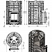 Печь для бани Эверест "Steam Master" 38 (320) ЧУГУН б/в