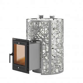 Печь для бани Эверест "Steam Master" GALAXY 30 INOX (320М) диаметр дымохода: 115 мм